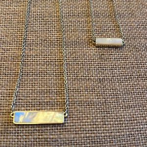 Pura Vida Dainty Shell and Gold Necklace and Bracelet Set.  No tags, never worn.